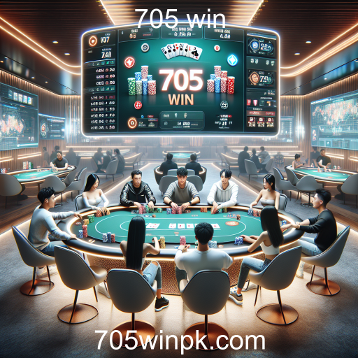 Descubra o Fascinante Mundo do Poker Online no 705 win